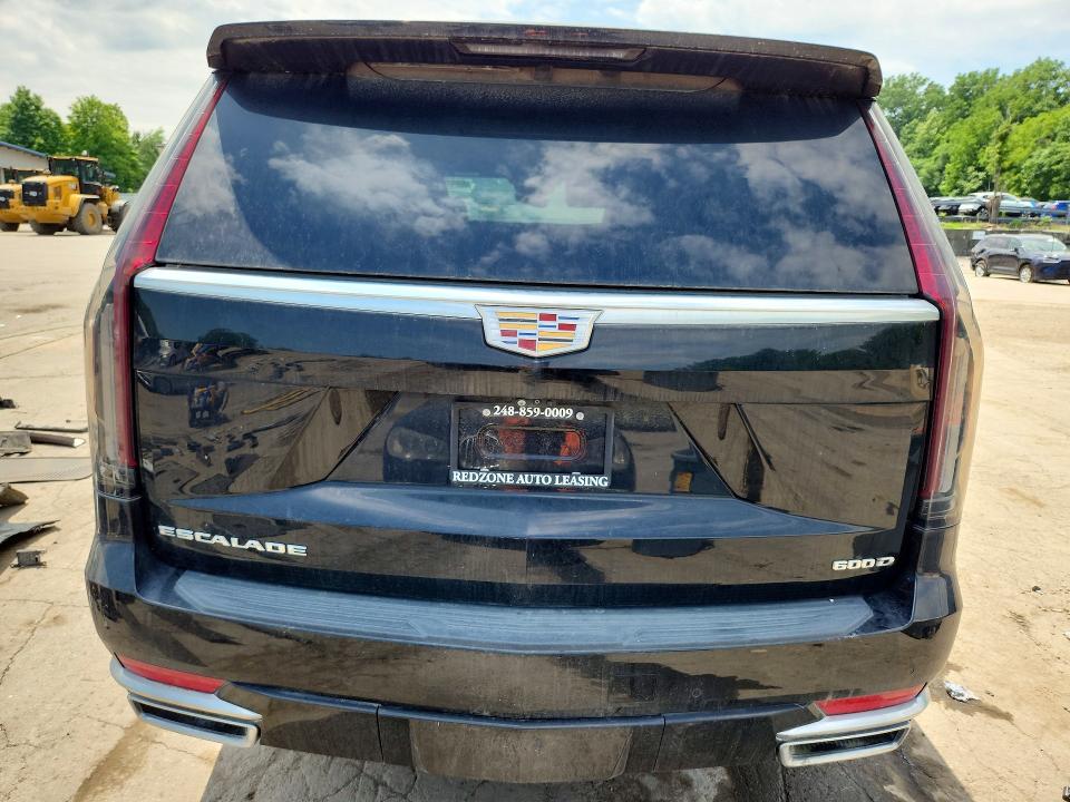 2022 Cadillac Escalade VIN 1GYS4BKT9NR304246 COPART salvage auction — STRIPPED, Nj - Certificate Of Title (P), sold $11,800 on 2026-07-23 (photo 6)