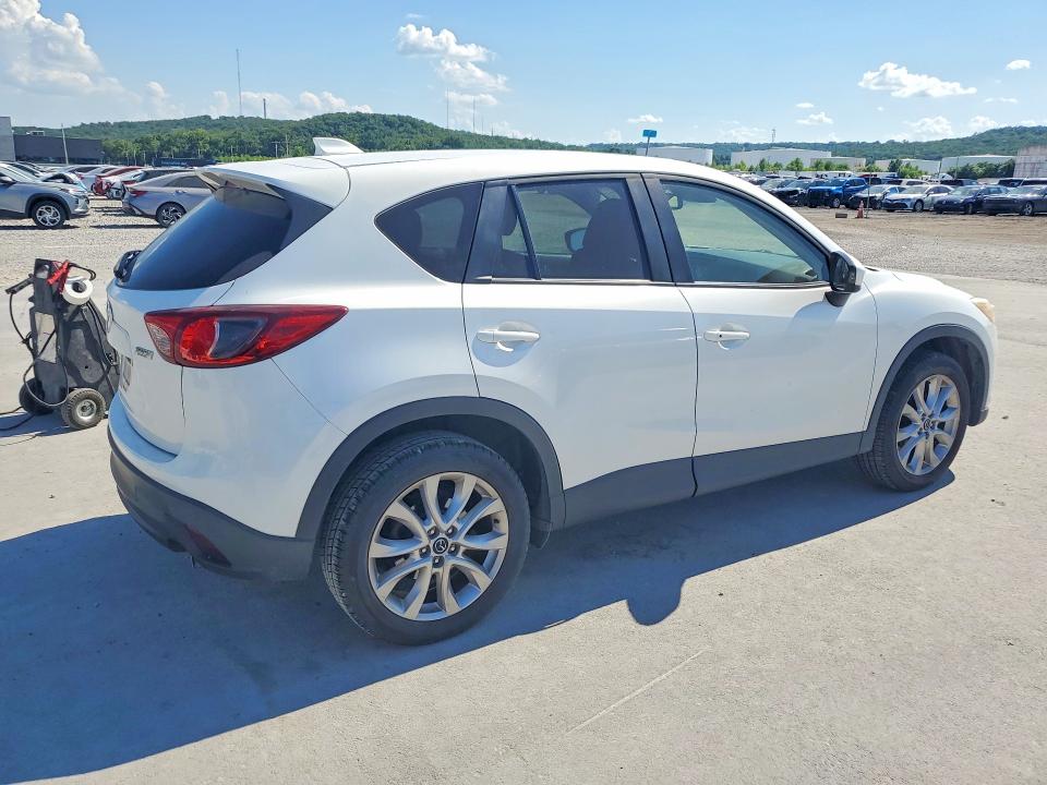 2014 Mazda Cx-5 VIN JM3KE2DY1E0390630 COPART salvage auction — HAIL, Ok - Cert Of Title-Salvage, sold $2,950 on 2026-07-22 (photo 3)
