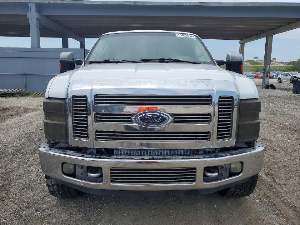 2008 Ford F-250 super duty VIN 1FTSW21R08EC64561 COPART salvage auction — DAMAGE HISTORY, FL - CERT OF TITLE-REBUILT (P), sold $1,850 on 2026-07-29 (photo 5)