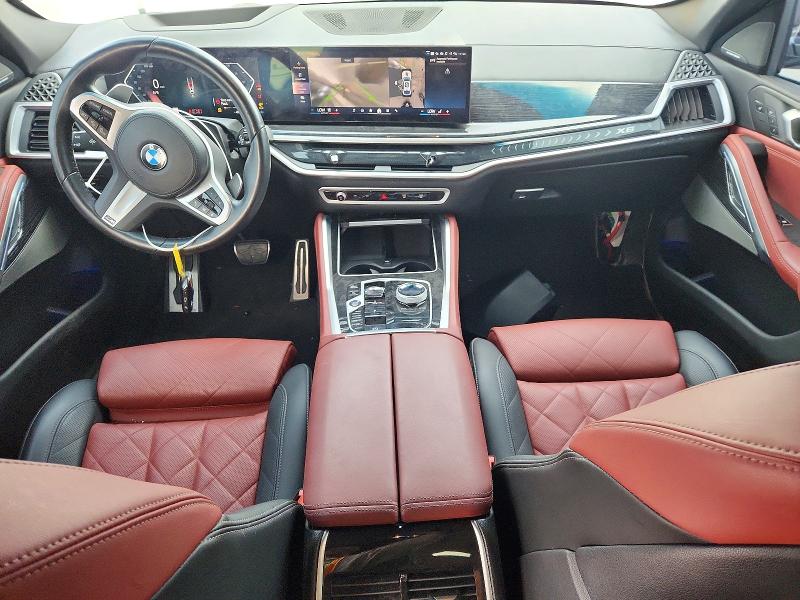2024 BMW X6 VIN 5UX33EX06R9U92371 COPART salvage auction — FRONT END, FL - DIS/DLR/EXP ONLY CLEAN TITLE, sold $38,250 on 2026-07-27 (photo 8)