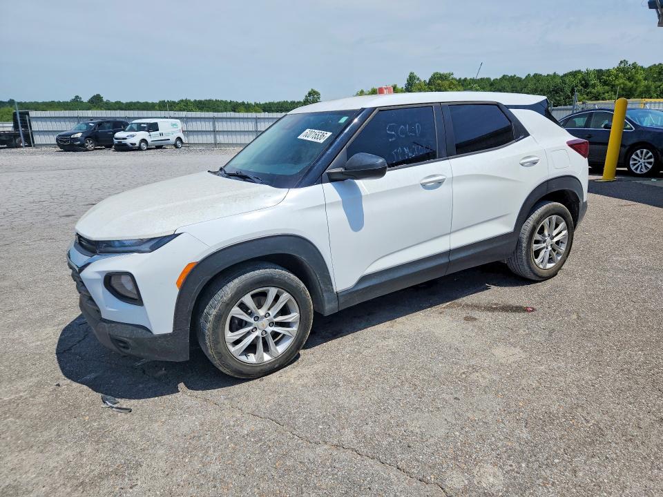 2021 Chevrolet Trailblazer VIN KL79MMS27MB045090 COPART salvage auction — MINOR DENT/SCRATCHES, Tn - Certificate Of Title (P), sold $3,300 on 2026-07-16 (photo 1)