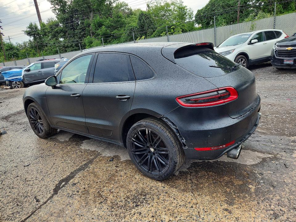 2015 Porsche Macan VIN WP1AB2A55FLB60496 COPART salvage auction — REAR END, Mt - Certificate Of Title, sold $6,000 on 2026-08-03 (photo 2)