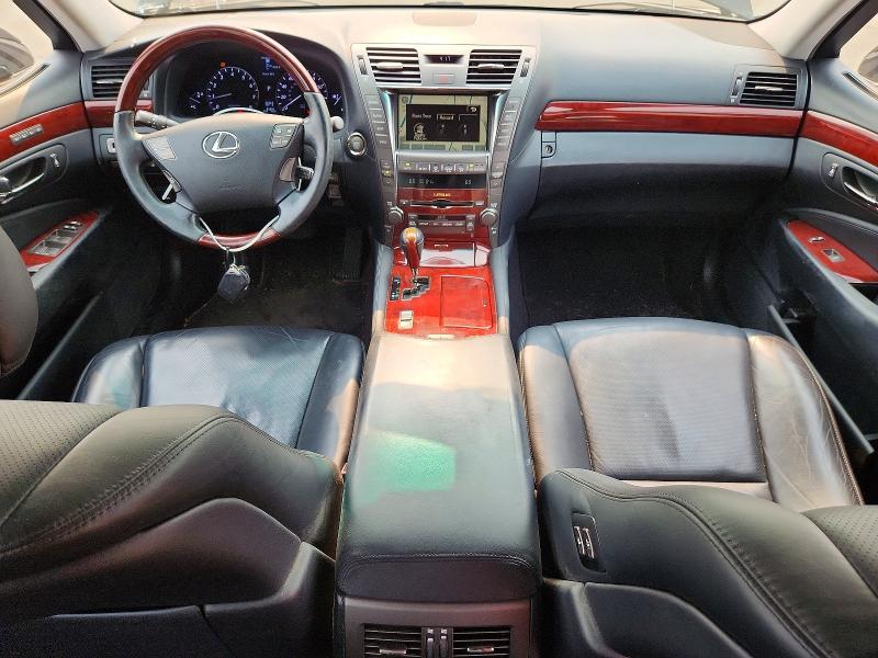 2008 Lexus Ls 460 VIN JTHGL46F885026030 COPART salvage auction — FRONT END, Ny - Mv-907A Salvage Certificate, sold $2,950 on 2026-07-22 (photo 8)