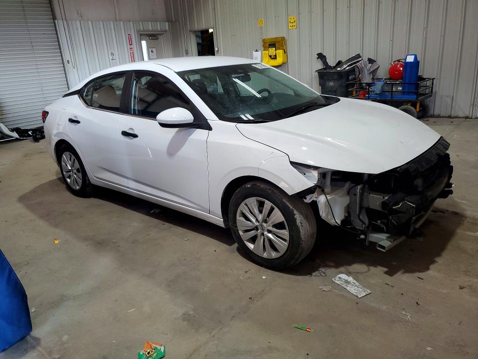 2025 Nissan Sentra VIN 3N1AB8BV3SY296651 COPART salvage auction — FRONT END, Ky - Certificate Of Title (P), sold $525 on 2026-07-27 (photo 4)