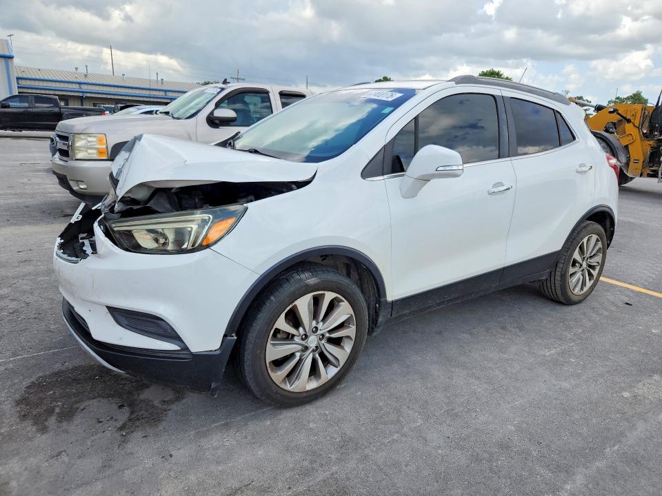 2017 Buick Encore VIN KL4CJASB8HB017511 COPART salvage auction — FRONT END, Ok - Cert Of Title-Indian Tribal, sold $400 on 2026-07-22 (photo 1)