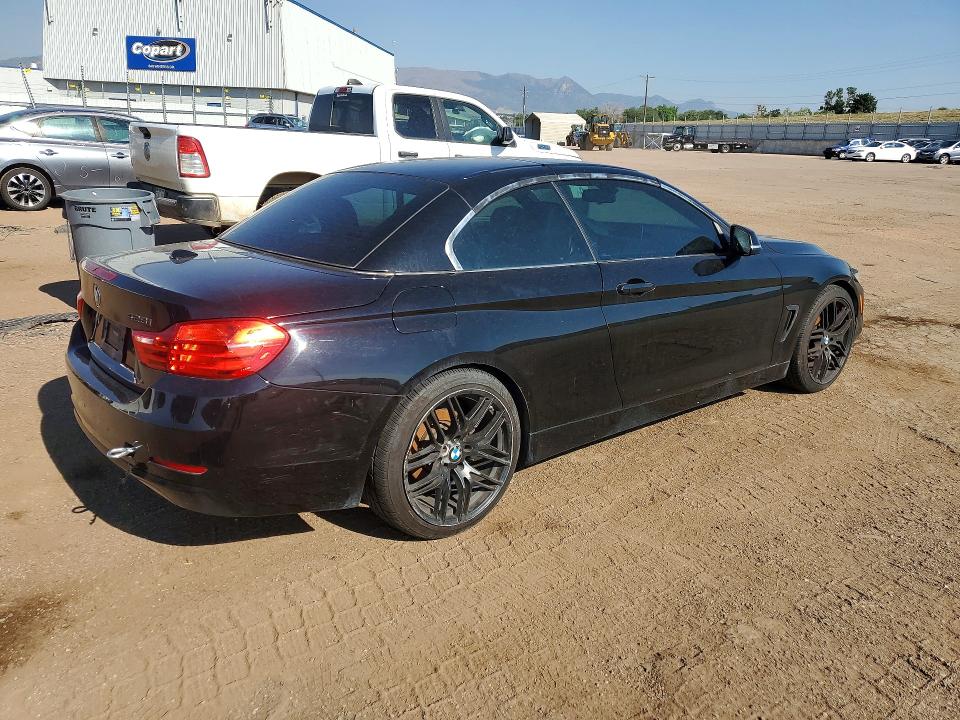 2014 BMW 4er VIN WBA3V7C58EP770635 COPART salvage auction — MECHANICAL, Co - Dis/Dlr/Exp Only Clean Title (P), sold $1,100 on 2026-07-08 (photo 3)