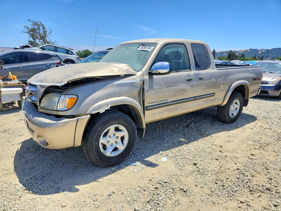 2003 Toyota Tundra VIN 5TBBT44183S381939 COPART salvage auction — FRONT END, CA - SALVAGE CERTIFICATE (P), sold $2,750 on 2026-07-28 (photo 1)