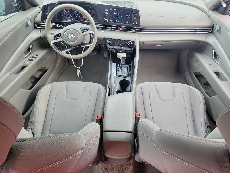 2021 Hyundai Elantra VIN 5NPLM4AG9MH047024 COPART salvage auction — SIDE, LA - CERT OF TITLE-SALVAGE, sold $3,750 on 2026-07-27 (photo 8)