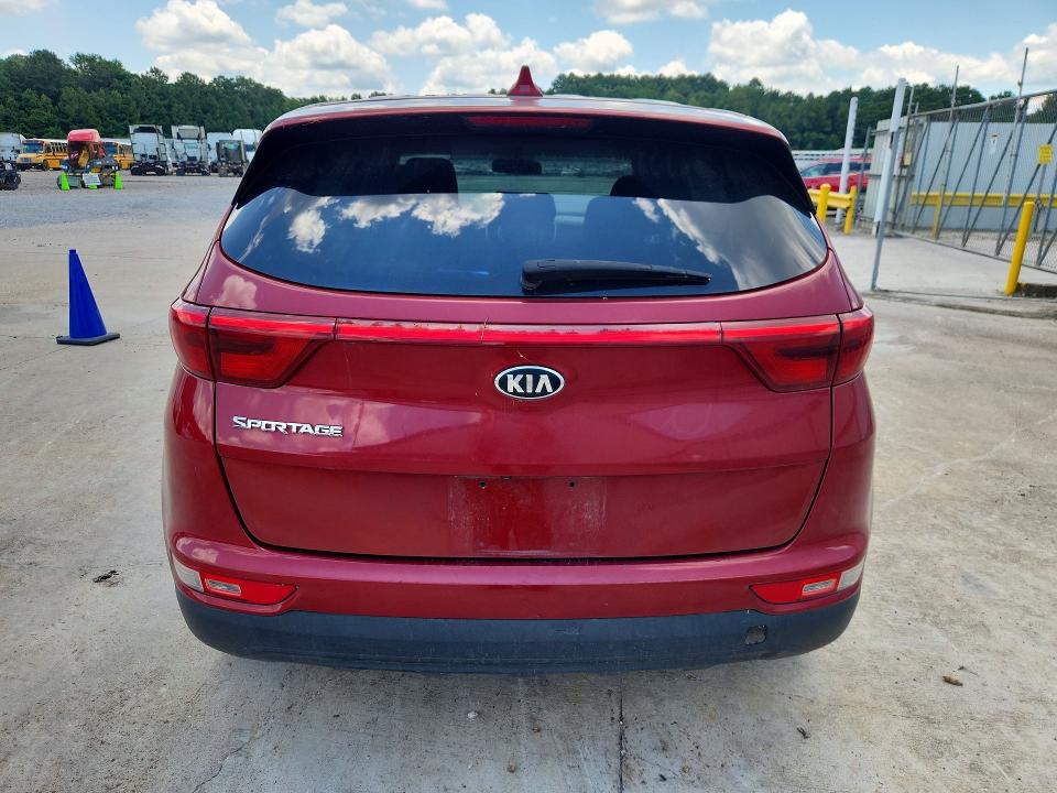 2019 Kia Sportage VIN KNDPMCAC3K7605248 COPART salvage auction — FRONT END, MS - CERTIFICATE OF TITLE, sold $2,000 on 2026-07-16 (photo 6)