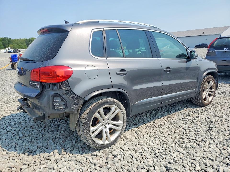 2013 Volkswagen Tiguan VIN WVGBV3AX6DW587410 COPART salvage auction — FRONT END, Oh - Cert Of Title-Salvage, sold $1,300 on 2026-08-06 (photo 3)