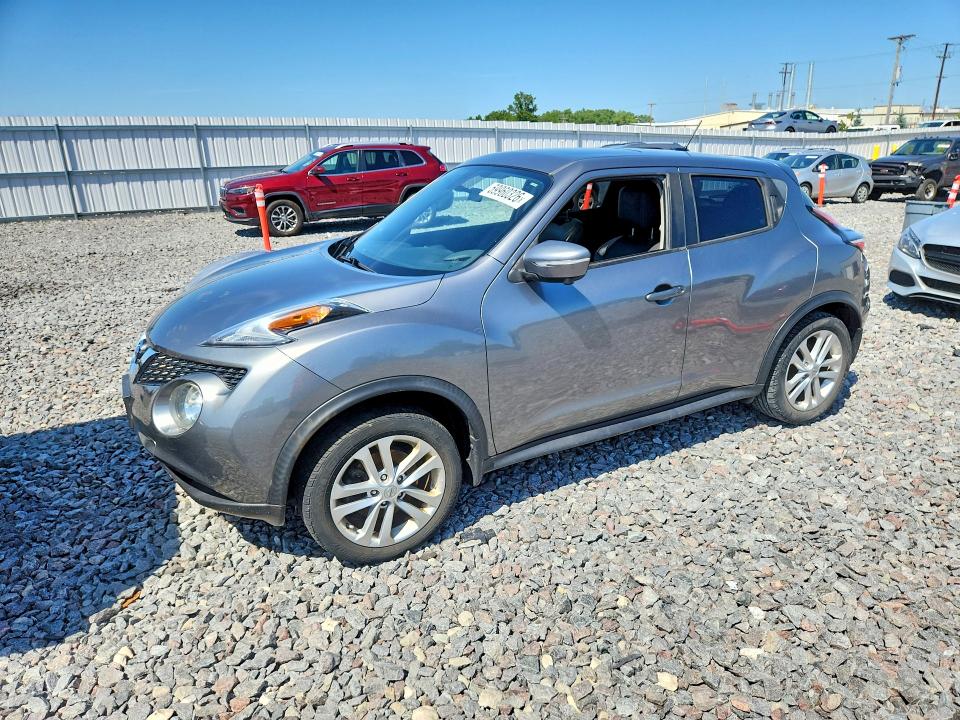 2016 Nissan Juke VIN JN8AF5MV3GT656325 COPART salvage auction — WATER/FLOOD, Wi - Certificate Of Title, sold $675 on 2026-07-20 (photo 1)