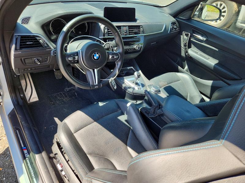 2020 BMW M2 VIN WBS2U7C06L7E15672 COPART salvage auction — SIDE, Il - Salvage Certificate, sold $9,000 on 2026-07-28 (photo 8)