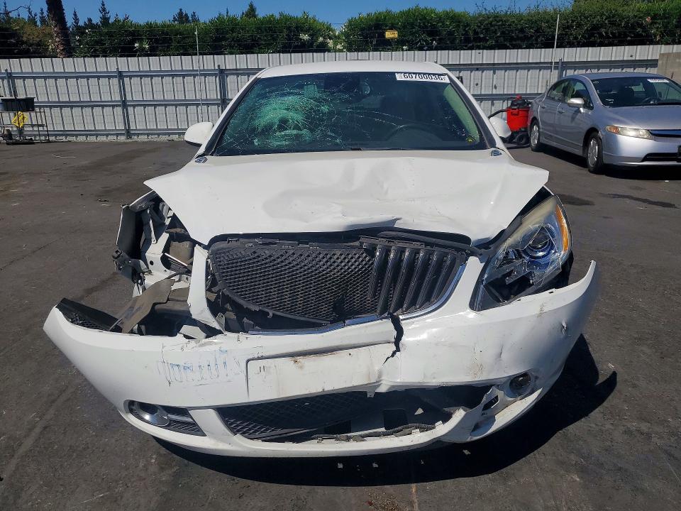 2014 Buick Verano VIN 1G4PR5SK5E4233710 COPART salvage auction — FRONT END, Salvage Title, sold $500 on 2026-09-03 (photo 5)