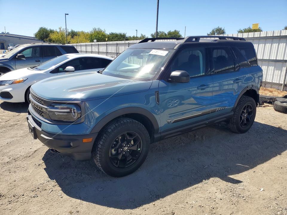 2021 Ford Bronco sport VIN 3FMCR9F99MRA13523 COPART salvage auction — REAR END, Ca - Salvage Certificate, sold $10,100 on 2026-08-18 (photo 1)