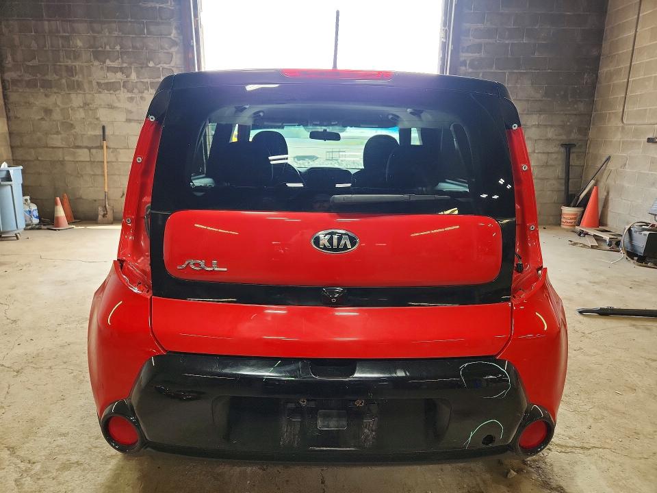 2016 Kia Soul VIN KNDJP3A55G7319696 COPART salvage auction — VANDALISM, Ny - Mv-907A Salvage Certificate, sold $1,750 on 2026-07-27 (photo 6)