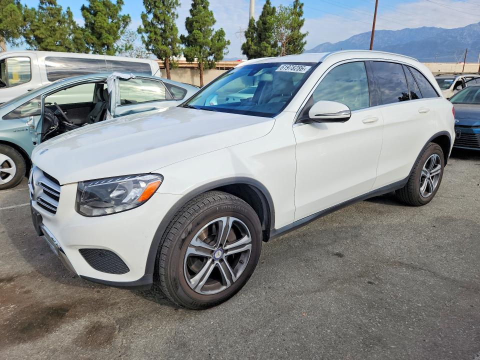 2016 Mercedes-benz Glc class VIN WDC0G4JB2GF113842 COPART salvage auction — MINOR DENT/SCRATCHES, Ca - Dis/Dlr/Exp Only Clean Title, sold $6,500 on 2026-07-27 (photo 1)