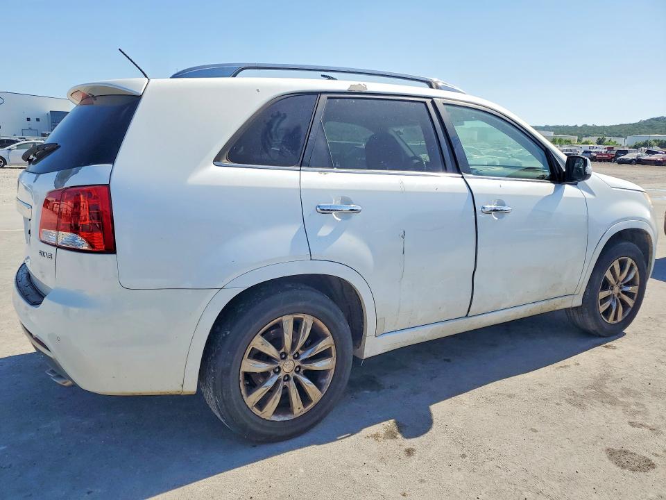 2013 Kia Sorento VIN 5XYKW4A2XDG384545 COPART salvage auction — FRONT END, Ok - Certificate Of Title, sold $1,250 on 2026-07-31 (photo 3)