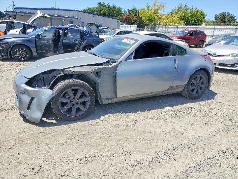 2004 Nissan 350z VIN JN1AZ34E34T063375 COPART salvage auction — FRONT END, CA - SALVAGE CERTIFICATE, sold $1,900 on 2026-07-28 (photo 1)