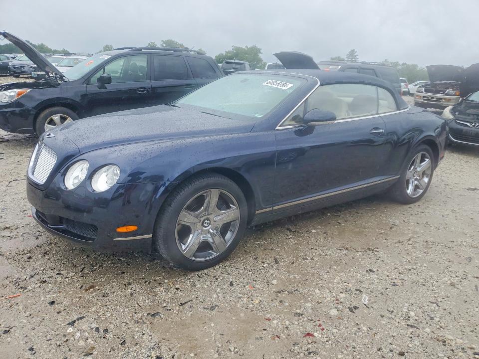 2007 Bentley Continental VIN SCBDR33W07C044133 COPART salvage auction — MINOR DENT/SCRATCHES, MA - CERT OF TITLE-RECONSTRCTD COLL (P), sold $15,300 on 2026-07-18 (photo 1)