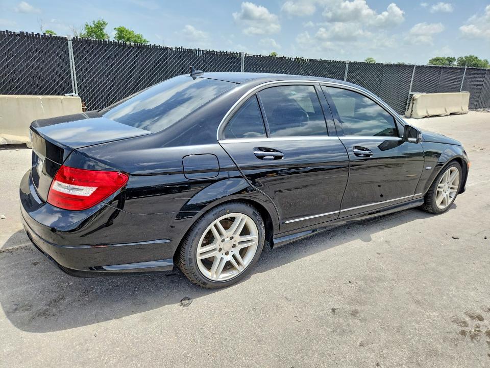 2012 Mercedes-benz VIN WDDGF4HB6CR224552 COPART salvage auction — FRONT END, Fl - Certificate Of Title, sold $3,550 on 2026-07-28 (photo 3)