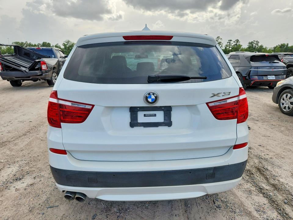 2014 BMW X3 VIN 5UXWX9C50E0D42123 COPART salvage auction — NORMAL WEAR, Salvage Title, sold $1,350 on 2026-07-31 (photo 6)