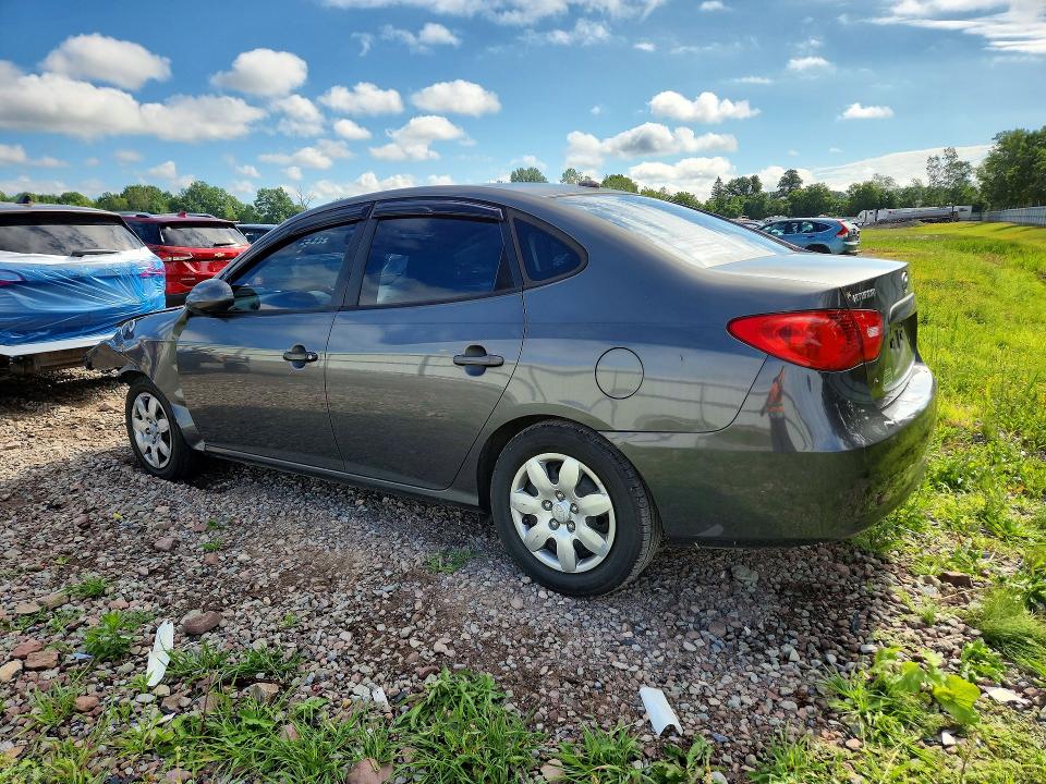 2008 Hyundai Elantra VIN KMHDU46D28U293181 COPART salvage auction — FRONT END, NY - MV-907A SALVAGE CERTIFICATE, sold $400 on 2026-07-27 (photo 2)