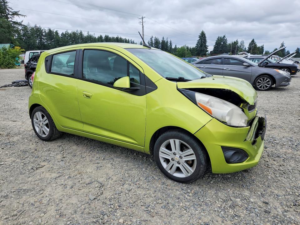 2013 Chevrolet Spark VIN KL8CD6S92DC610303 COPART salvage auction — FRONT END, Wa - Bill Of Sale, sold $200 on 2026-07-17 (photo 4)