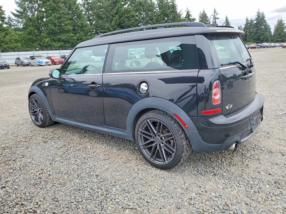 2011 Mini Cooper VIN WMWZG3C52BTY37259 COPART salvage auction — UNDERCARRIAGE, WA - VEHICLE CERT OF OWNERSHIP-TITL, sold $1,450 on 2026-07-31 (photo 2)