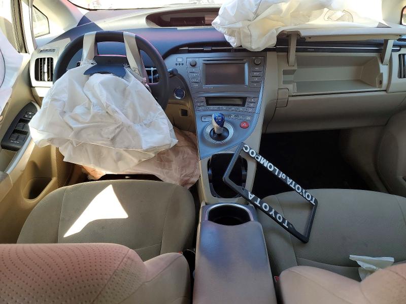 2013 Toyota Prius VIN JTDKN3DU8D5560432 COPART salvage auction — FRONT END, Ca - Salvage Certificate, sold $800 on 2026-07-28 (photo 8)