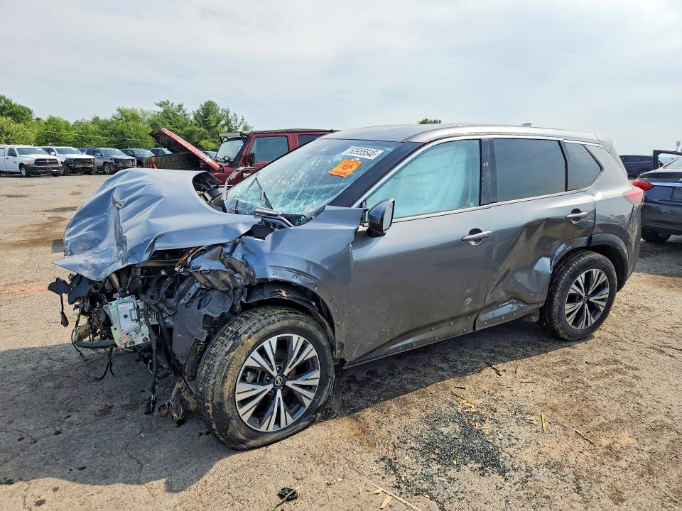 2021 Nissan Rogue VIN JN8AT3BB0MW214473 COPART salvage auction — FRONT END, PA - CERTIFICATE OF SALVAGE, sold $175 on 2026-07-28 (photo 1)