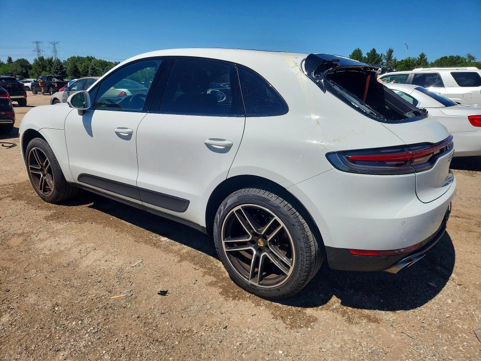 2021 Porsche Macan VIN WP1AB2A56MLB38052 COPART salvage auction — REAR END, Il - Salvage Certificate, sold $18,200 on 2026-09-01 (photo 2)