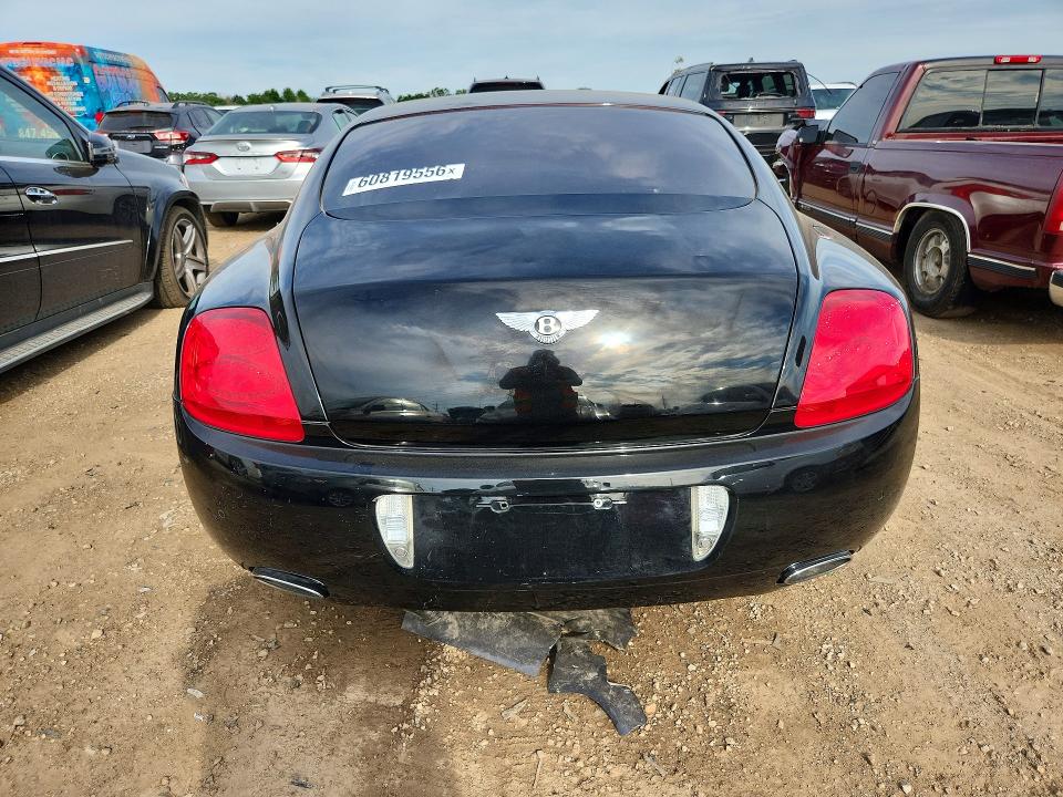 2007 Bentley Continental VIN SCBCR73W07C045561 COPART salvage auction — FRONT END, IN - CERTIFICATE OF TITLE, sold $1,300 on 2026-07-21 (photo 6)