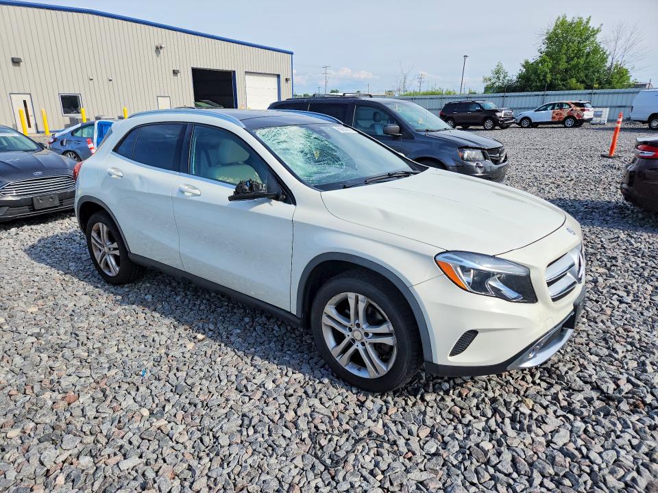 2017 Mercedes-benz Gla-klasse VIN WDCTG4GB5HJ358296 COPART salvage auction — FRONT END, Wi - Junked Vehicle Bill Of Sale, sold $2,200 on 2026-07-20 (photo 4)