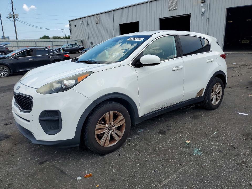 2017 Kia Sportage VIN KNDPM3AC6H7192220 COPART salvage auction — MINOR DENT/SCRATCHES, FL - CERTIFICATE OF TITLE, sold $2,100 on 2026-07-22 (photo 1)