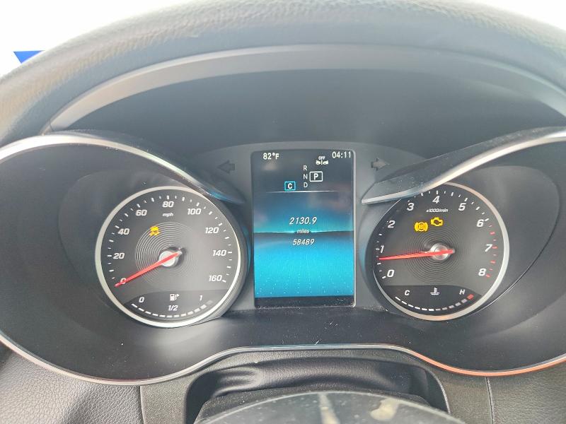 2020 Mercedes-benz Glc VIN WDC0G8DB1LF731389 COPART salvage auction — FRONT END, Salvage Title, sold $7,900 on 2026-07-23 (photo 9)