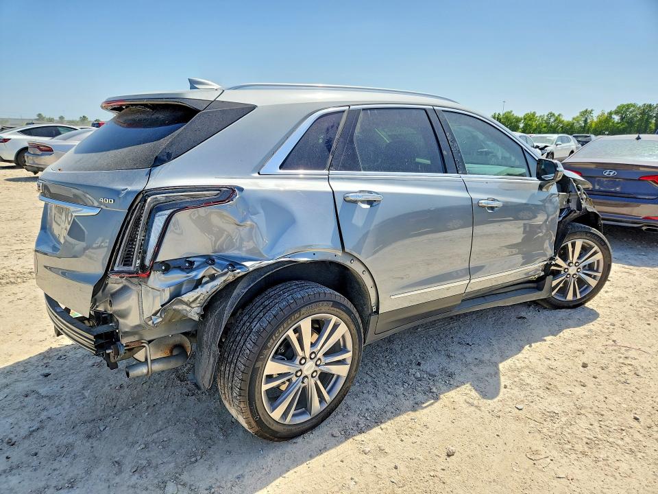 2024 Cadillac Xt5 VIN 1GYKNCRS1RZ744323 COPART salvage auction — FRONT END, Tx - Salvage Vehicle Title, sold $7,100 on 2026-08-07 (photo 3)