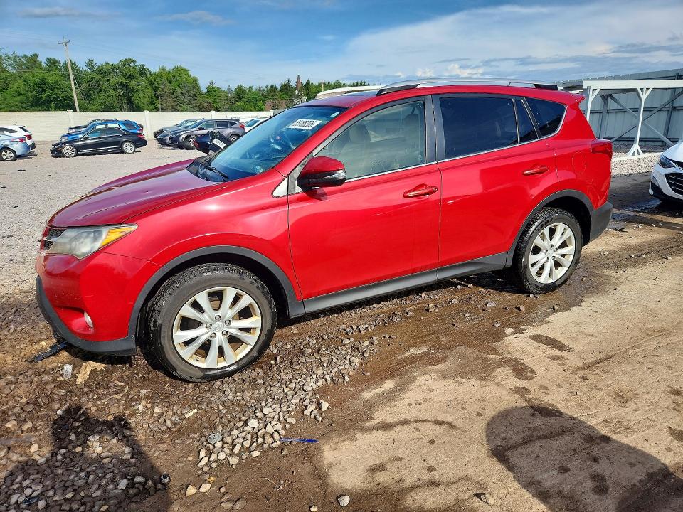 2013 Toyota VIN JTMDFREV4DD027144 COPART salvage auction — HAIL, Wi - Junked Vehicle Bill Of Sale, sold $2,900 on 2026-07-13 (photo 1)