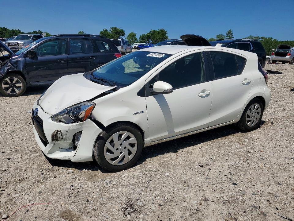 2015 Toyota Prius VIN JTDKDTB37F1580923 COPART salvage auction — FRONT END, Ma - Cert Of Title-Reconstrctd Coll, sold $275 on 2026-07-29 (photo 1)