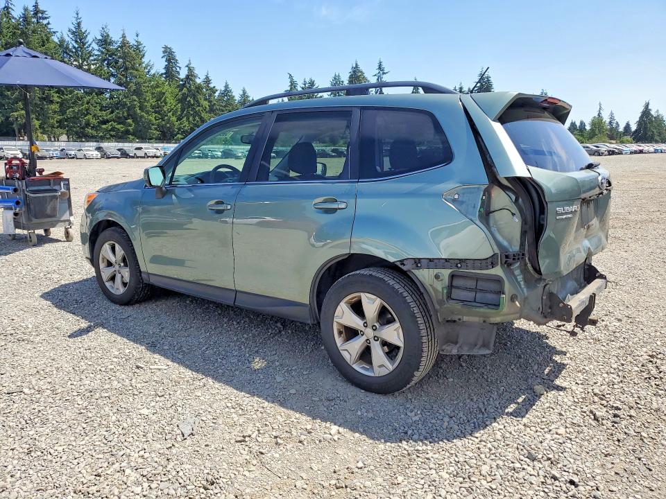 2015 Subaru Forester VIN JF2SJAHC0FH804885 COPART salvage auction — REAR END, Wa - Bill Of Sale, sold $1,650 on 2026-07-24 (photo 2)