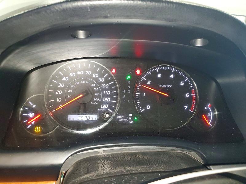 2007 Lexus Gx 470 VIN JTJBT20X370138261 COPART salvage auction — FRONT END, MN - CERT OF TITLE-SALVAGE, sold $2,500 on 2026-07-09 (photo 9)