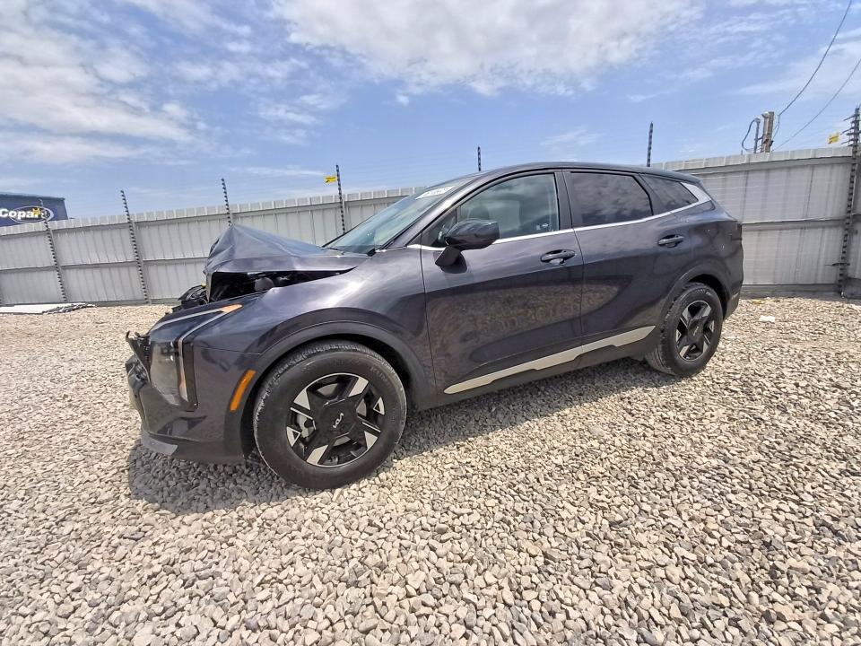 2026 Kia Sportage VIN 5XYK23DF6TG395318 COPART salvage auction — FRONT END, NV - CERTIFICATE OF TITLE, sold $125 on 2026-07-22 (photo 1)
