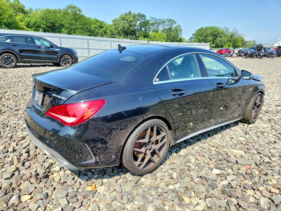 2014 Mercedes-benz Cla-klasse amg VIN WDDSJ5CB1EN082854 COPART salvage auction — FRONT END, Ny - Mv-907A Salvage Certificate, sold $1,500 on 2026-08-06 (photo 3)