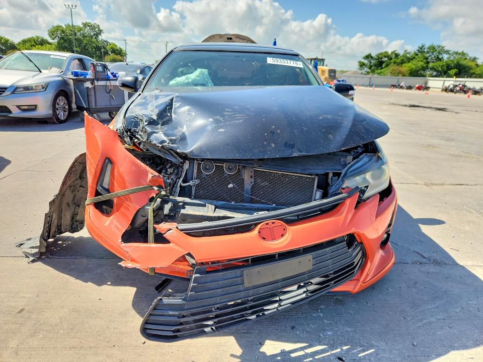 2015 Scion Tc VIN JTKJF5C71FJ008726 COPART salvage auction — FRONT END, Tx - Salvage Vehicle Title, sold $1,150 on 2026-07-09 (photo 5)