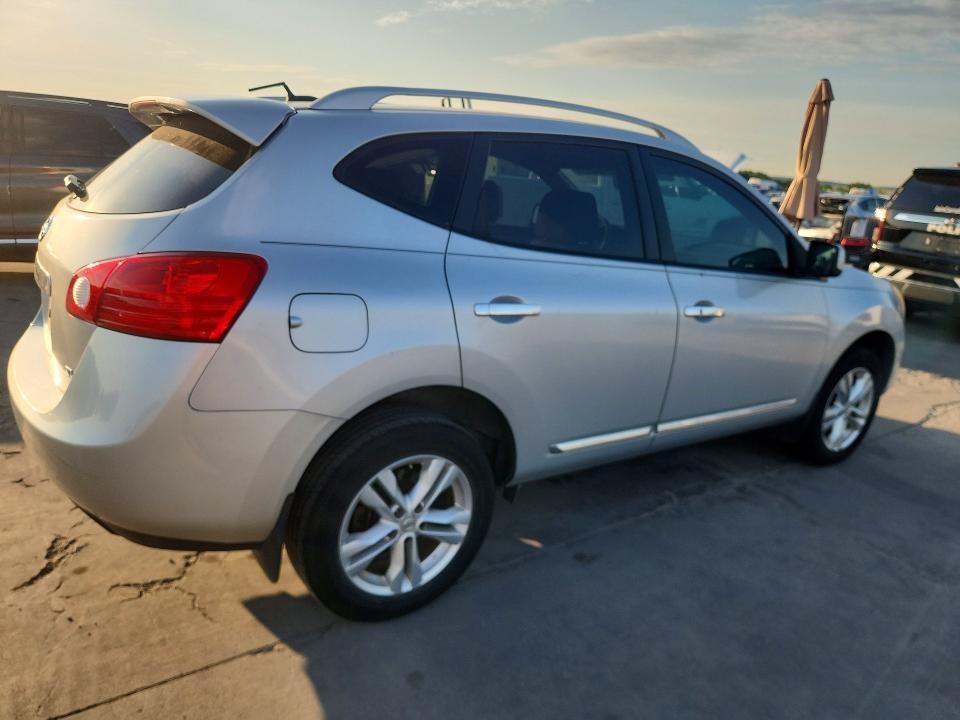 2013 Nissan Rogue VIN JN8AS5MT2DW521986 COPART salvage auction — NORMAL WEAR, Tx - Certificate Of Title, sold $150 on 2026-07-30 (photo 3)