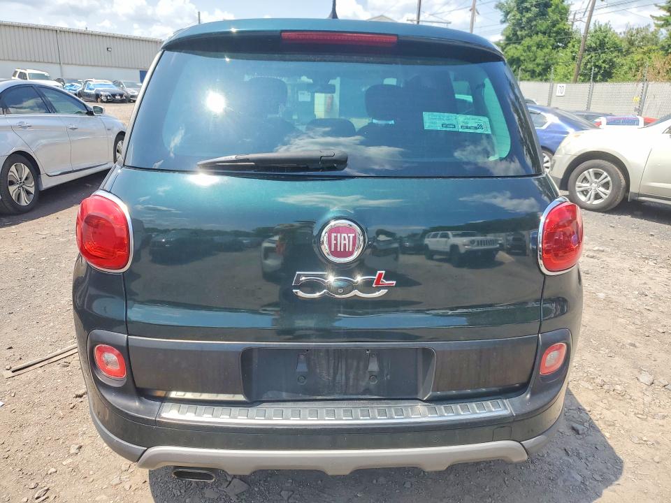2014 Fiat 500l VIN ZFBCFADH1EZ020264 COPART salvage auction — MINOR DENT/SCRATCHES, Pa - Dealer Only Clean Title (P), sold $975 on 2026-08-03 (photo 6)