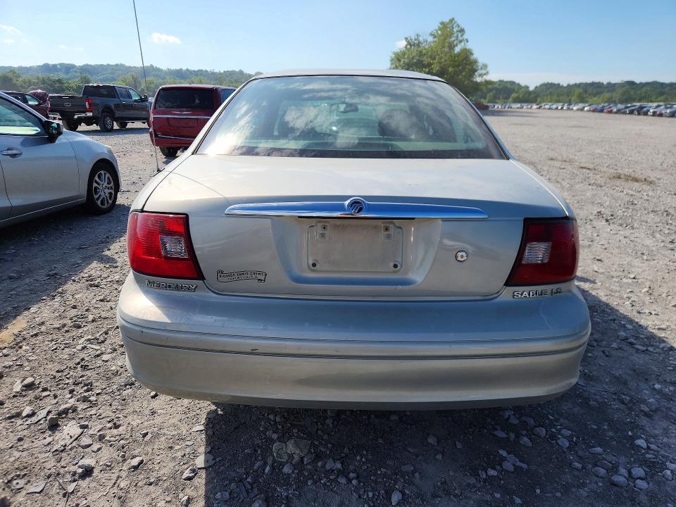 2003 Mercury Sable VIN 1MEFM55SX3G619270 COPART salvage auction — FRONT END, In - Cert Of Title-Salvage Title, sold $225 on 2026-09-04 (photo 6)