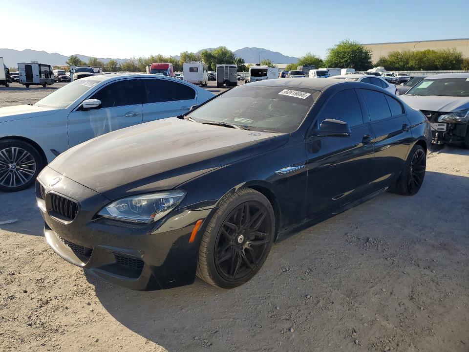 2013 BMW 6er VIN WBA6B2C52DD128663 COPART salvage auction — MECHANICAL, Nv - Certificate Of Title, sold $2,000 on 2026-08-13 (photo 1)