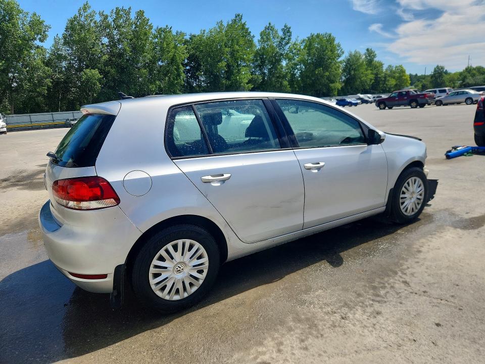 2014 Volkswagen Golf VIN WVWDB7AJ8EW004829 COPART salvage auction — FRONT END, Ma - Cert Of Title-Reconstrctd Coll, sold $175 on 2026-07-29 (photo 3)