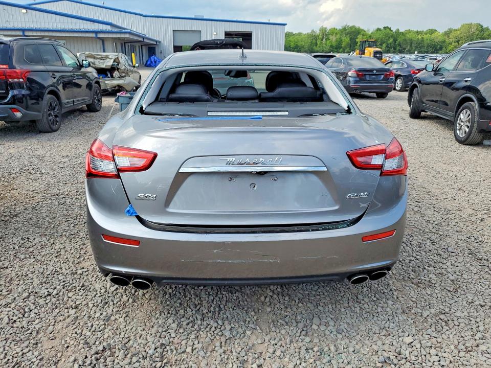 2016 Maserati Ghibli VIN ZAM57RTA6G1181115 COPART salvage auction — MECHANICAL, Ct - Certificate Of Title, sold $1,200 on 2026-07-27 (photo 6)