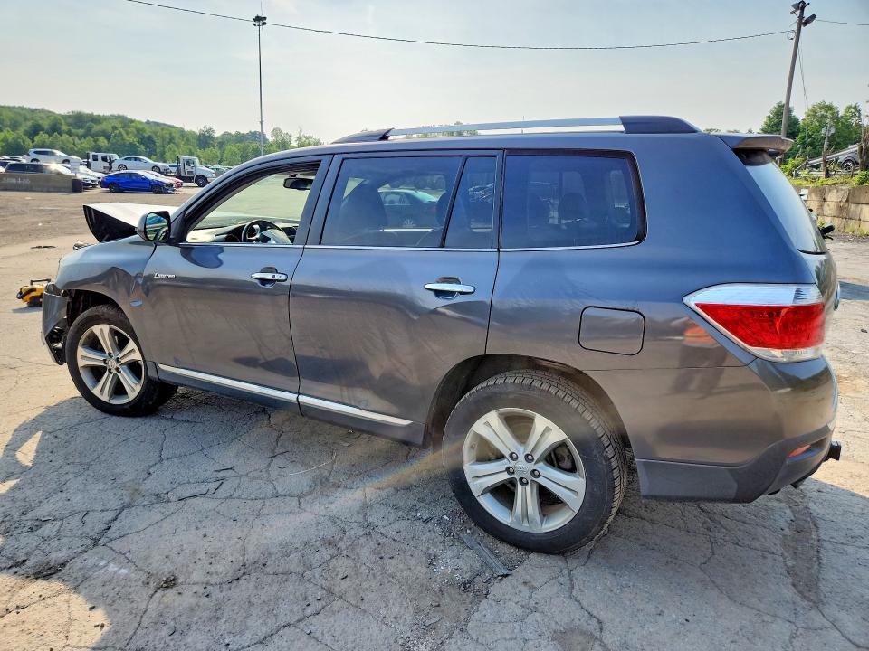 2012 Toyota Highlander VIN 5TDDK3EH4CS117187 COPART salvage auction — FRONT END, Ny - Mv-907A Salvage Certificate, sold $1,250 on 2026-07-28 (photo 2)